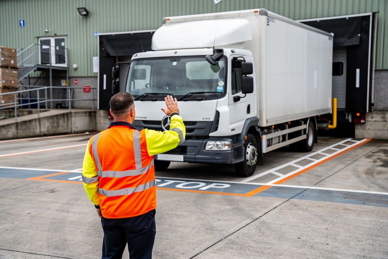 Positioning at a Loading Bay