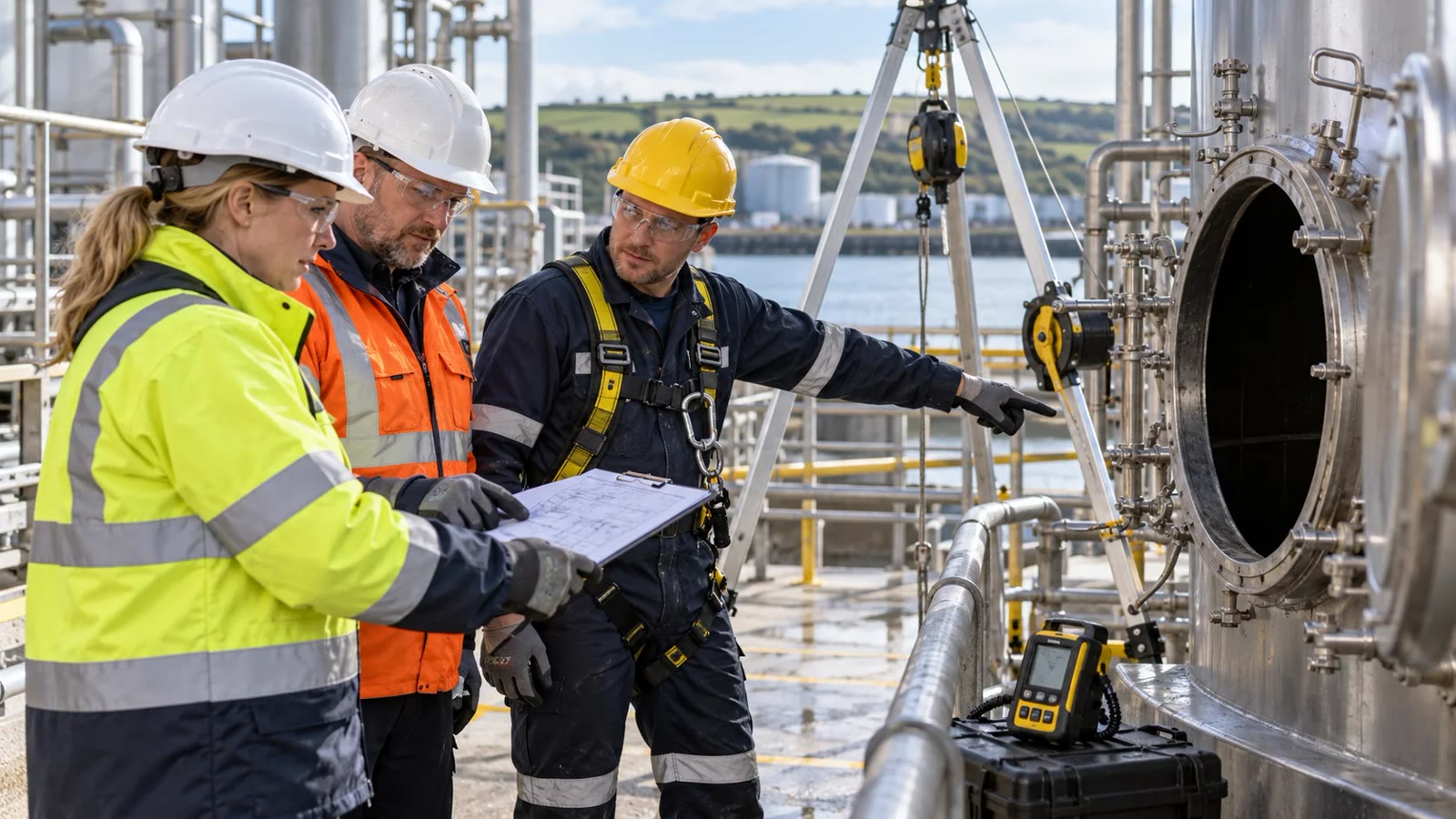 Working in Confined Spaces