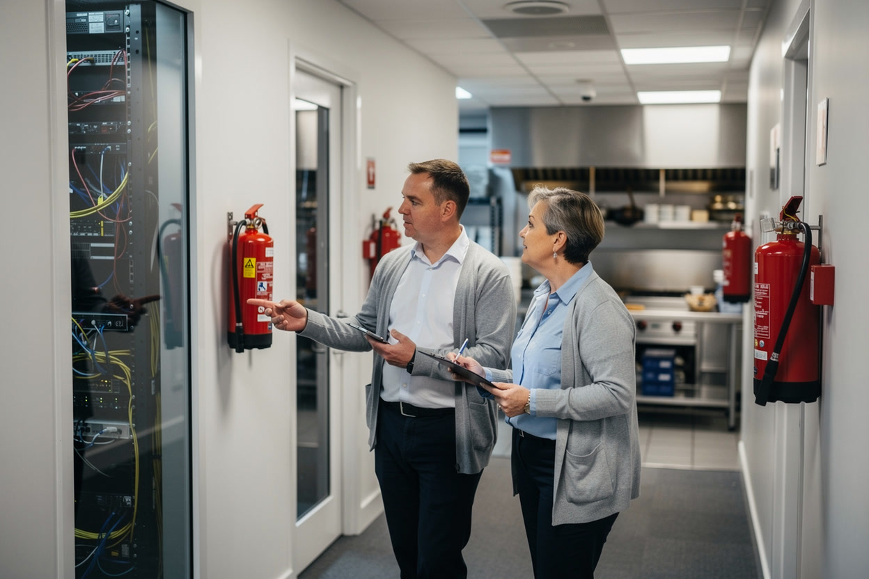 Matching Extinguishers to Your Workplace