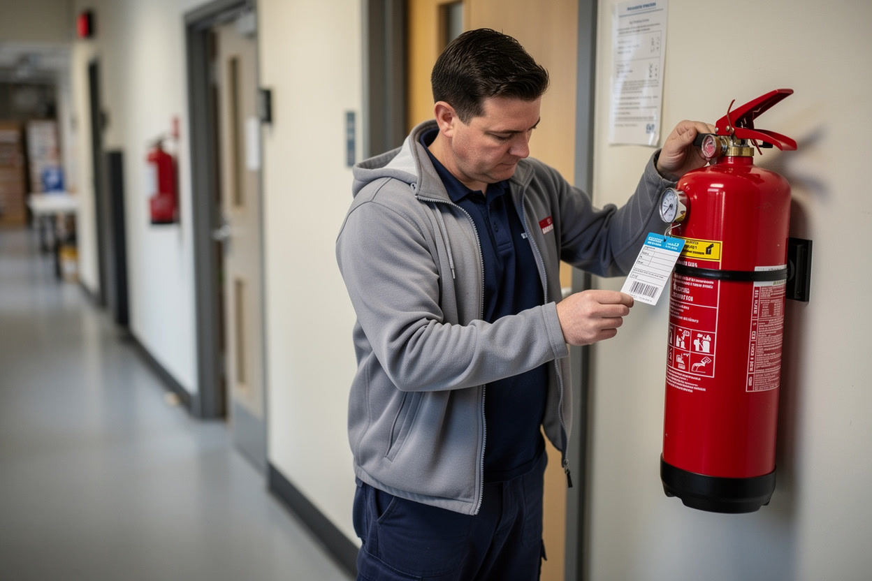 Checking and Maintaining Extinguishers