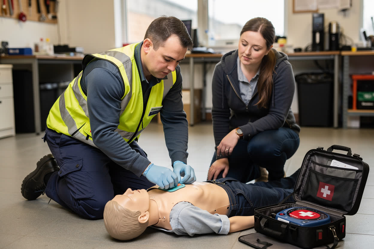 Using an AED