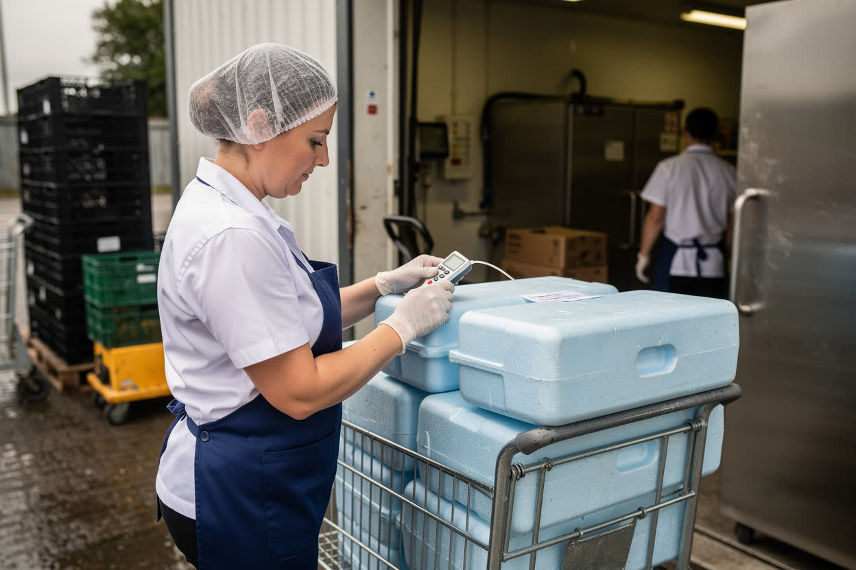 Checking Food Deliveries