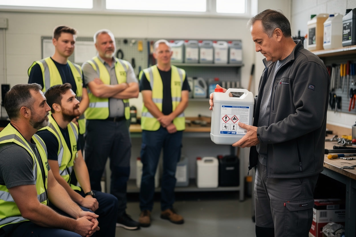 Training and Signs for Hazardous Substances