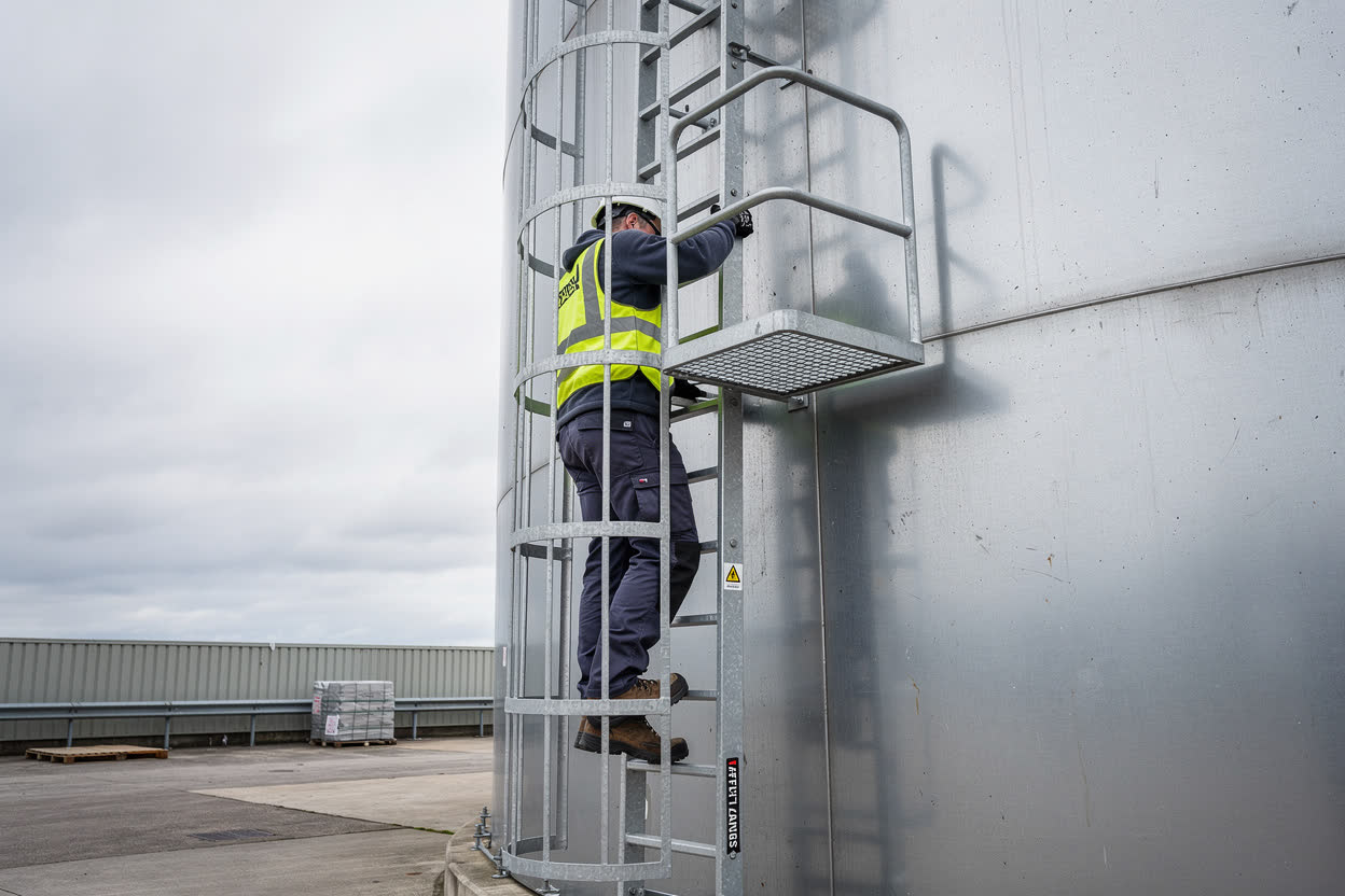 The Legal Requirements for Ladders: 8 to 10