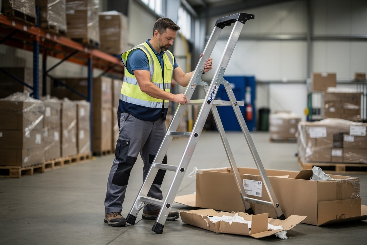 Checking a New Ladder When It Arrives