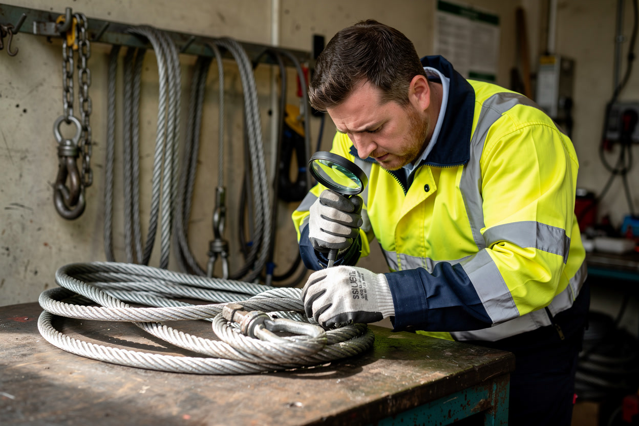 Checking Wire Rope Slings
