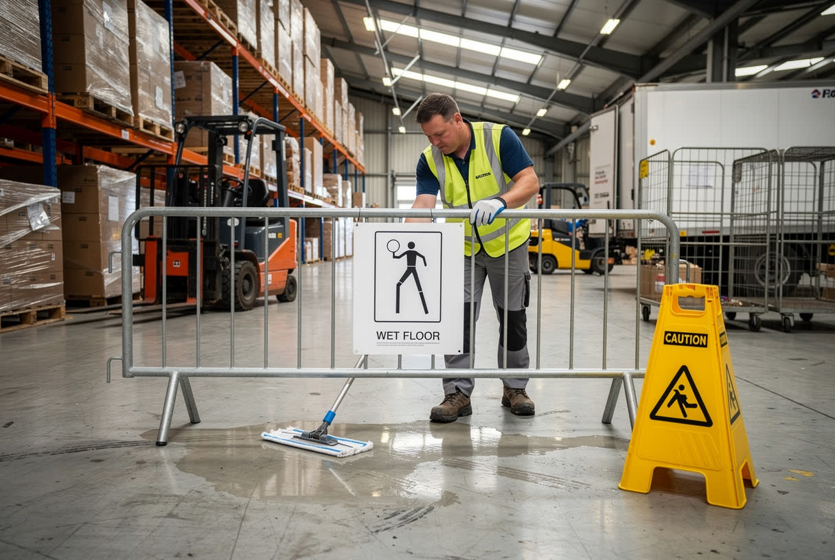 Cleaning Floors Safely